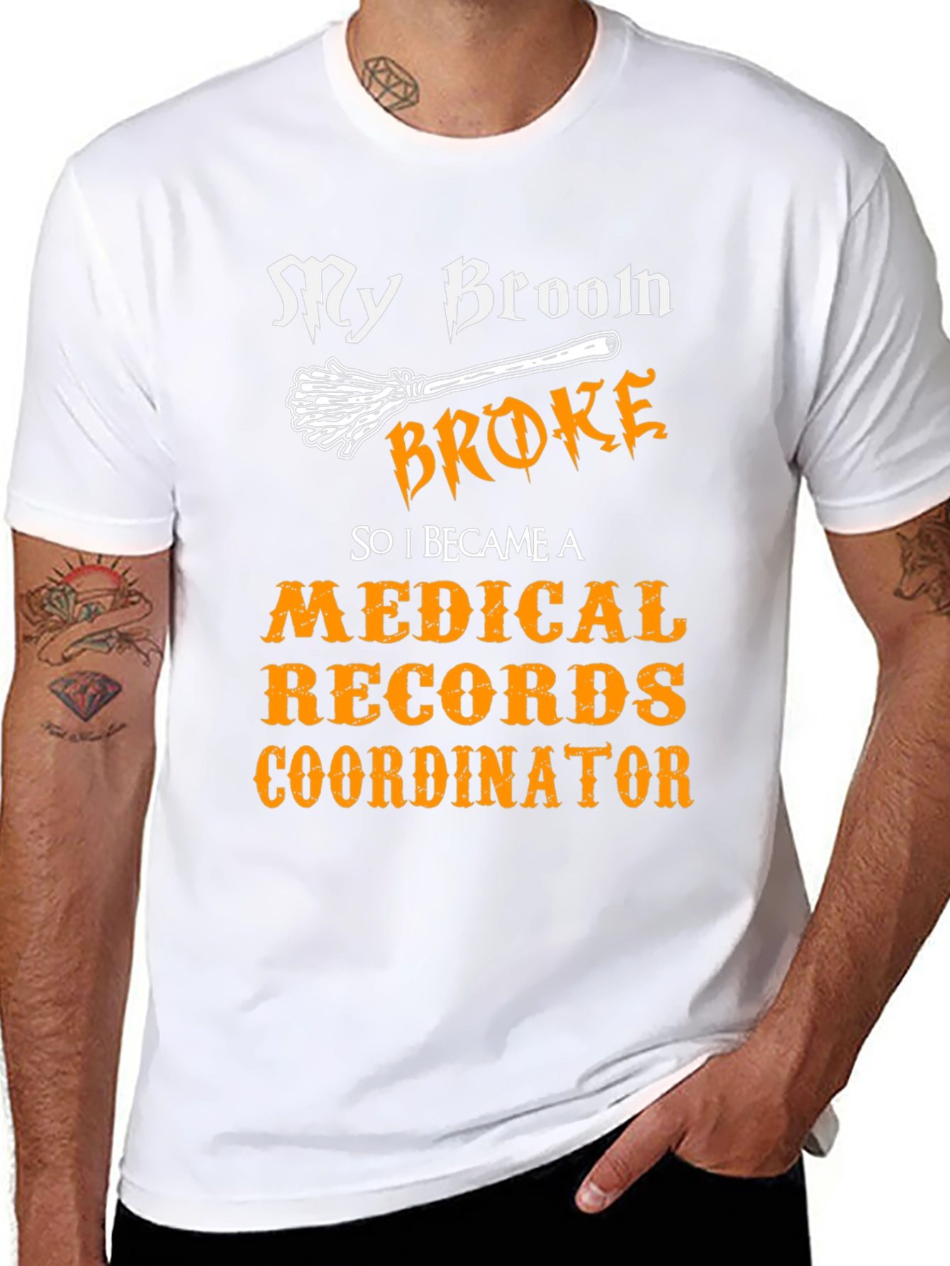 Medical Records Coordinator Halloween T-Shirt