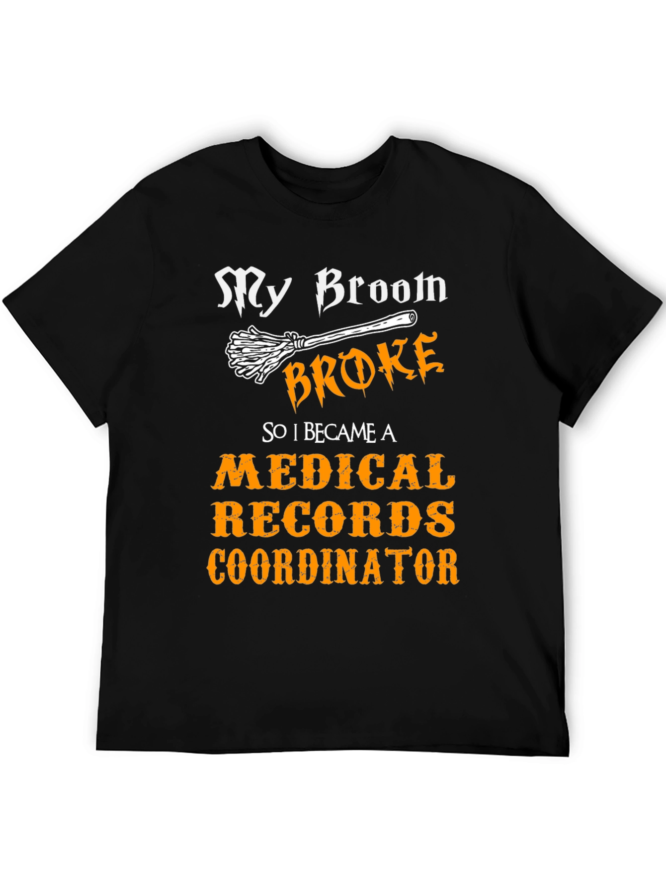 Medical Records Coordinator Halloween T-Shirt