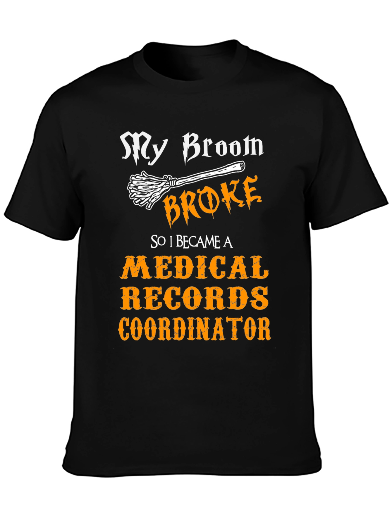 Medical Records Coordinator Halloween T-Shirt