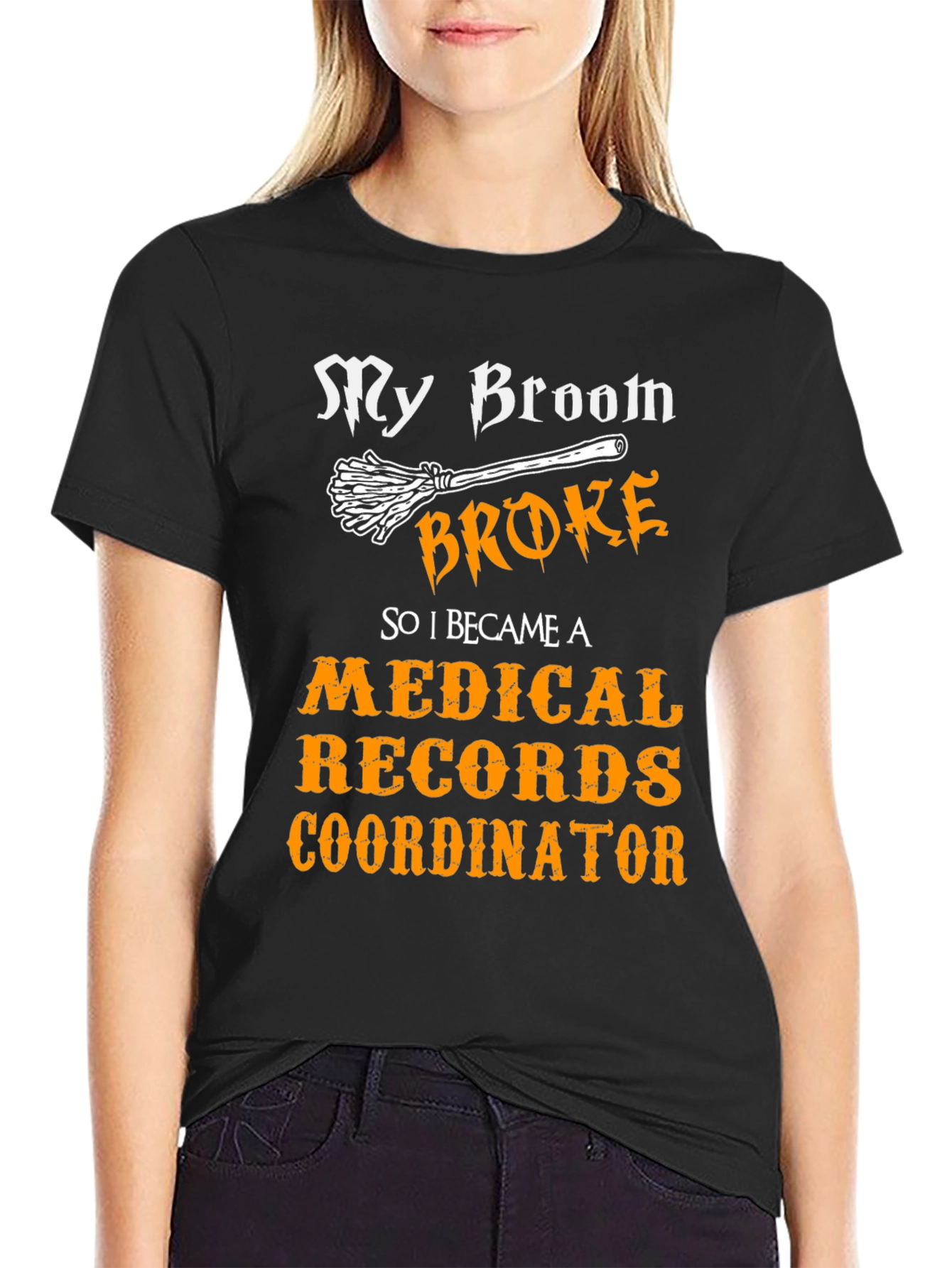 Medical Records Coordinator Halloween T-Shirt
