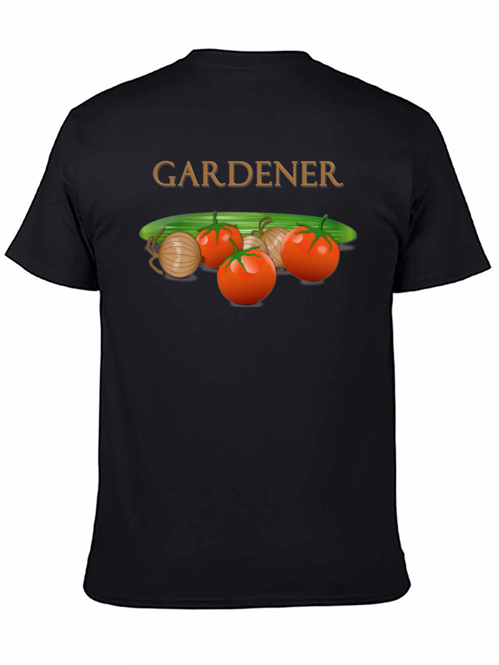 Gardener T-Shirt - Fresh Vegetable Design