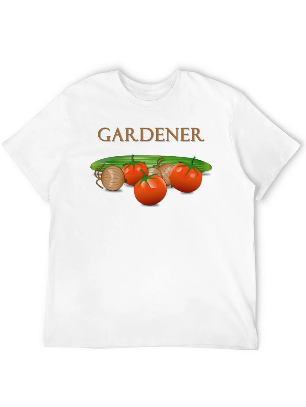 Gardener T-Shirt - Fresh Vegetable Design