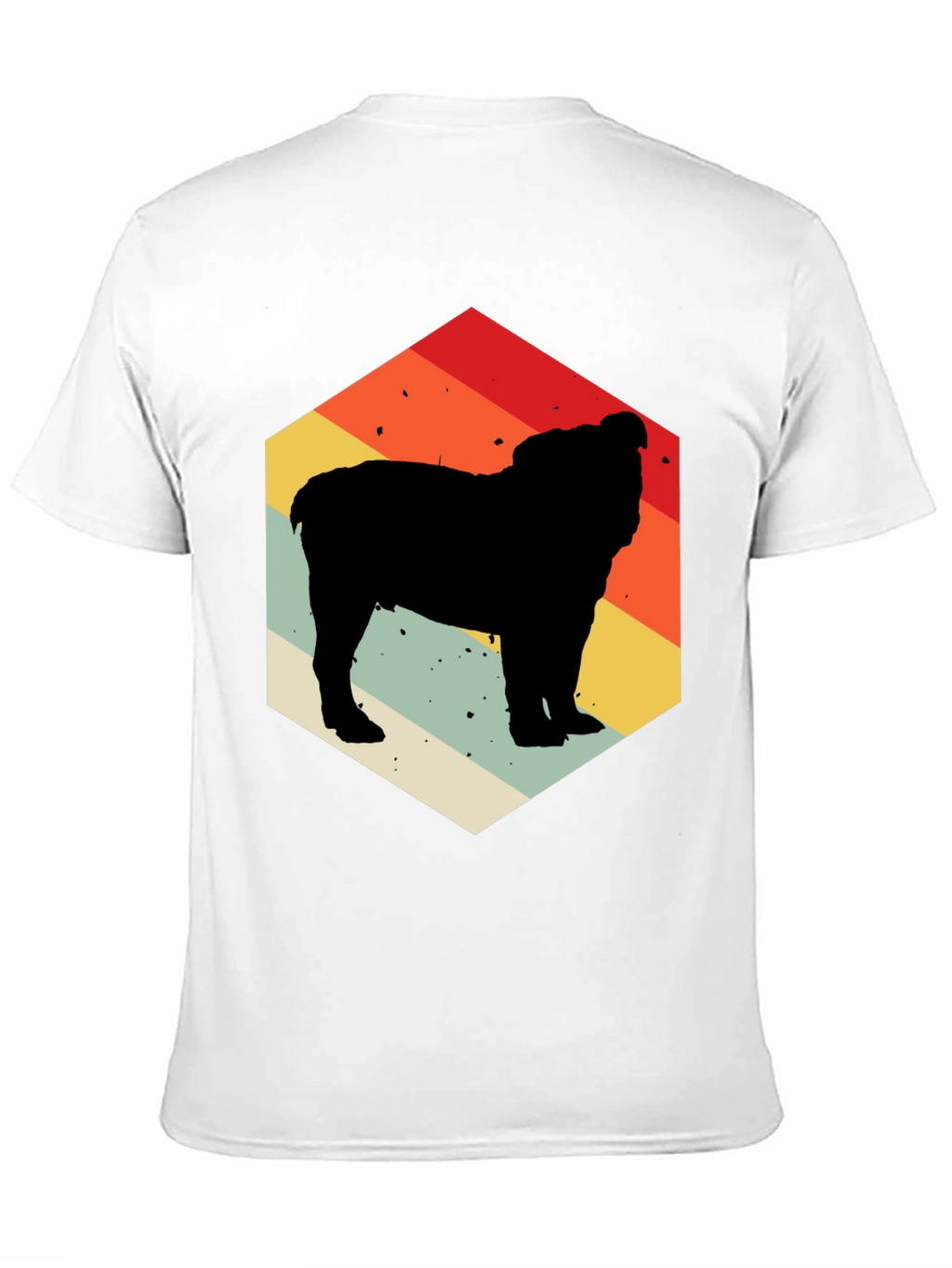 Retro Bulldog Silhouette Tee