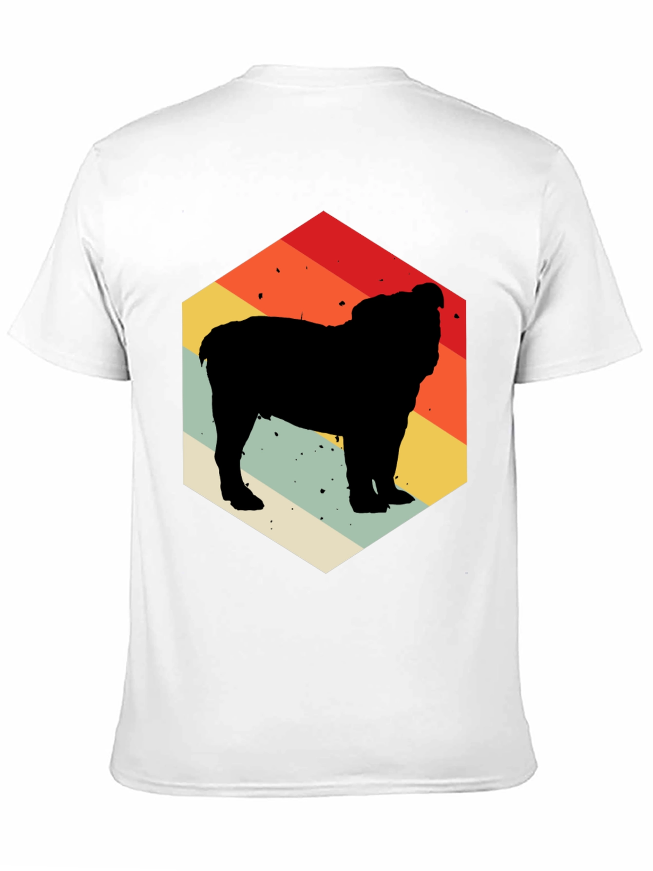 Retro Bulldog Silhouette Tee