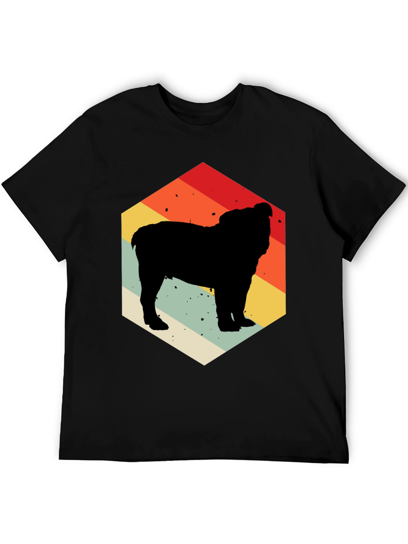 Retro Bulldog Silhouette Tee