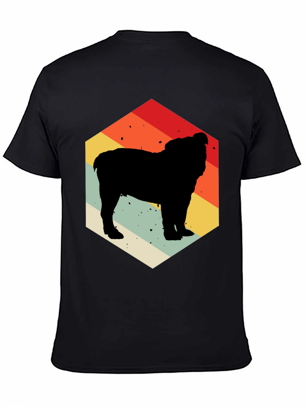 Retro Bulldog Silhouette Tee