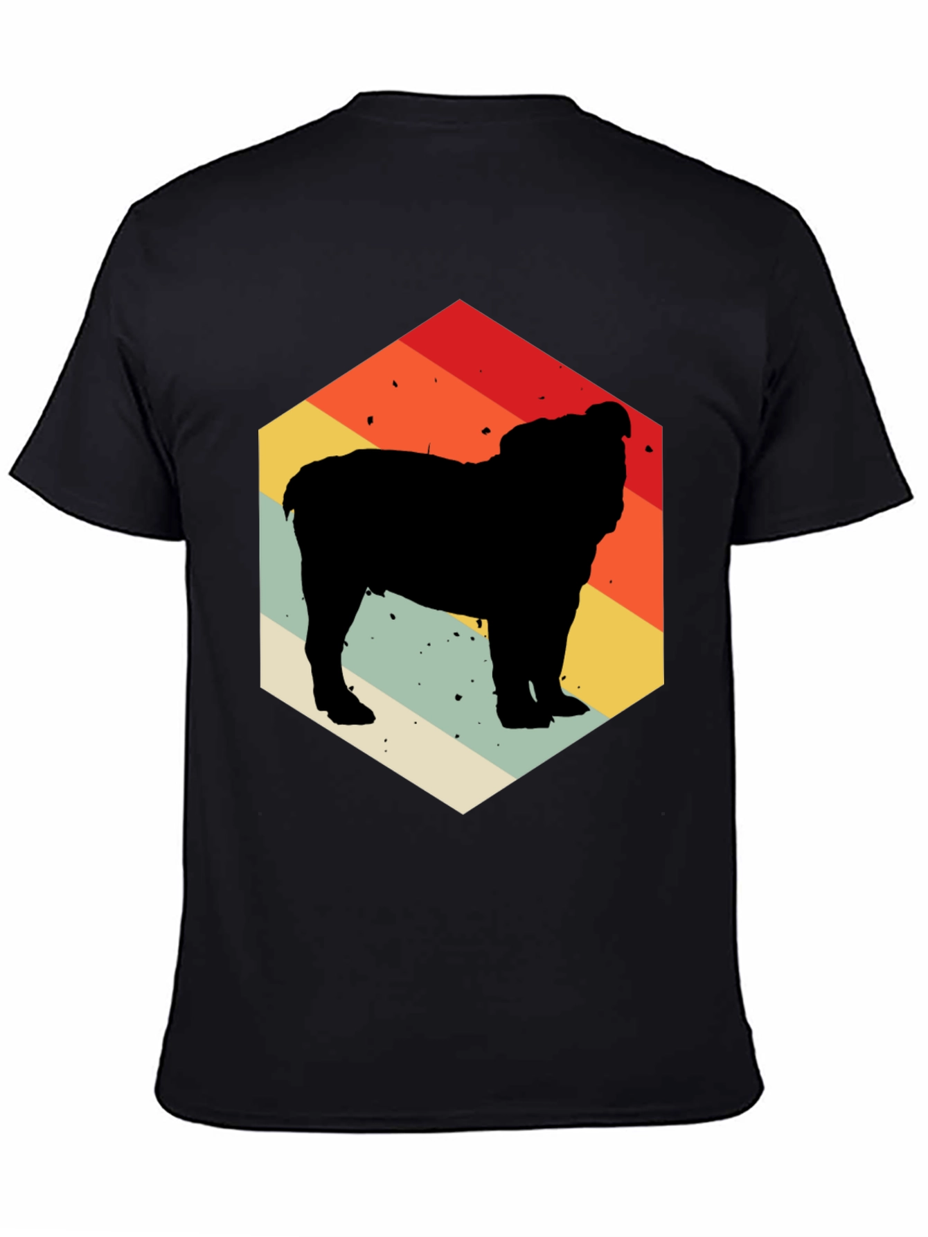 Retro Bulldog Silhouette Tee