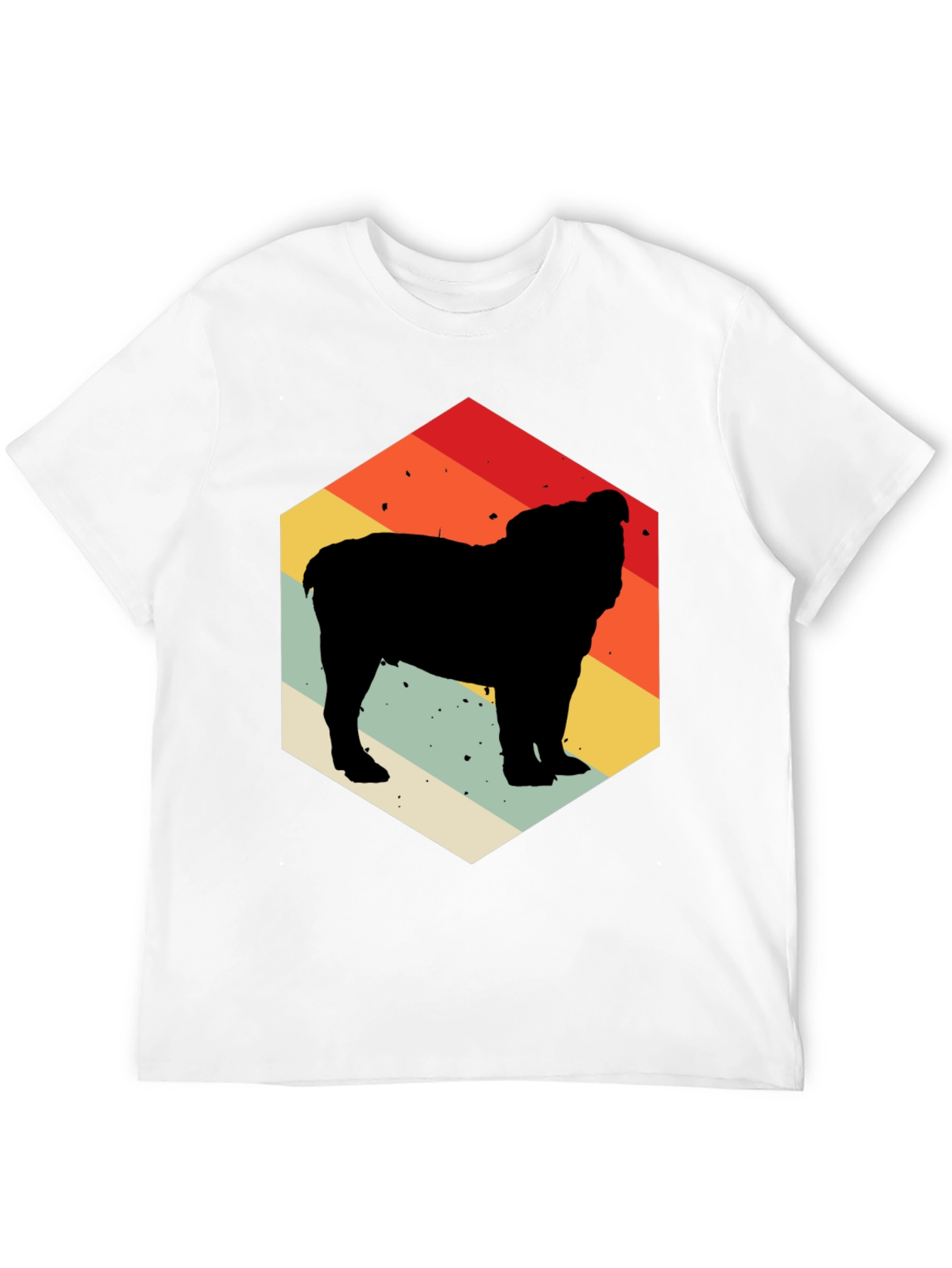 Retro Bulldog Silhouette Tee