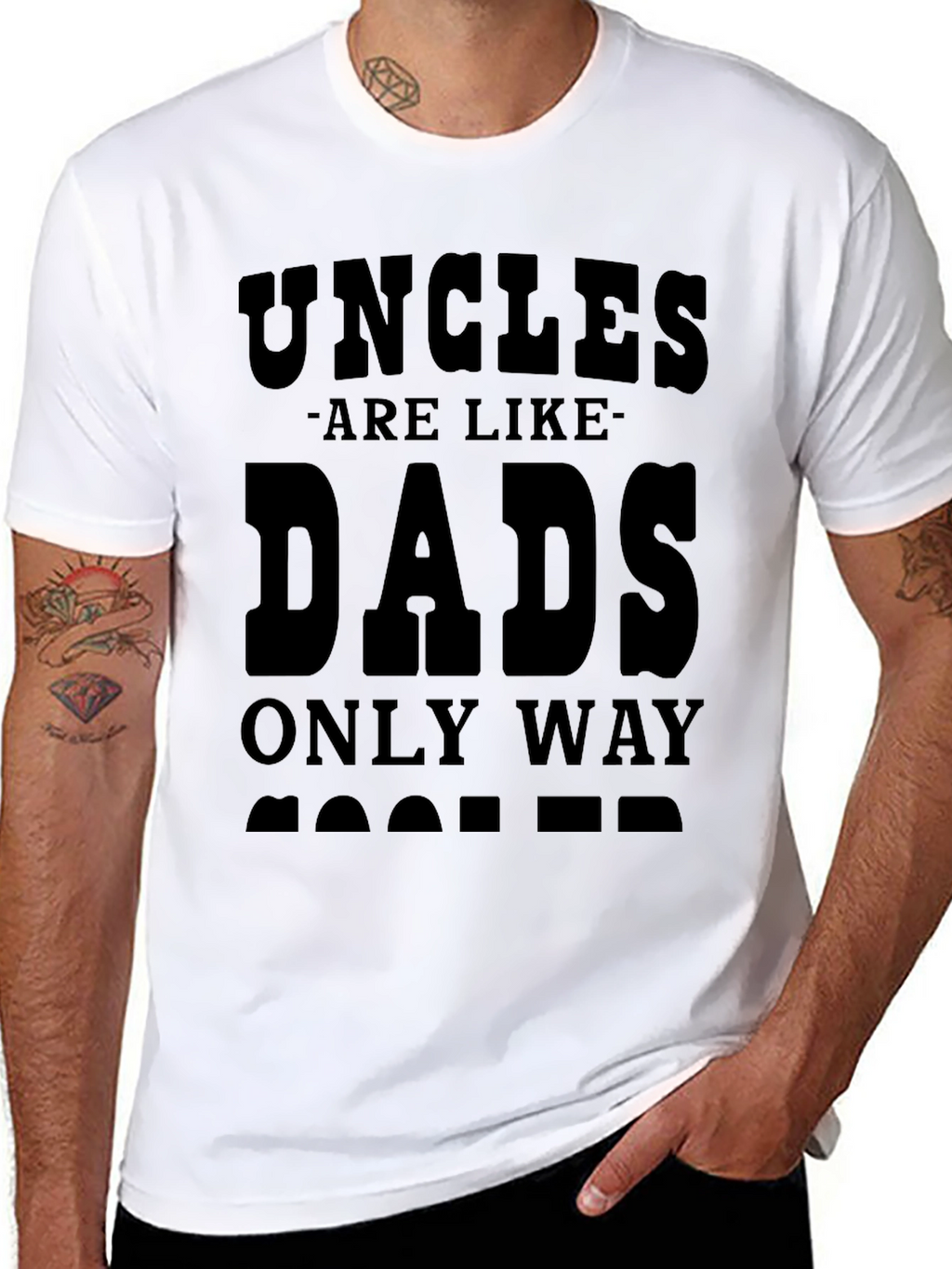 Uncles are Like Dads Only Way Cooler T-Shirt
