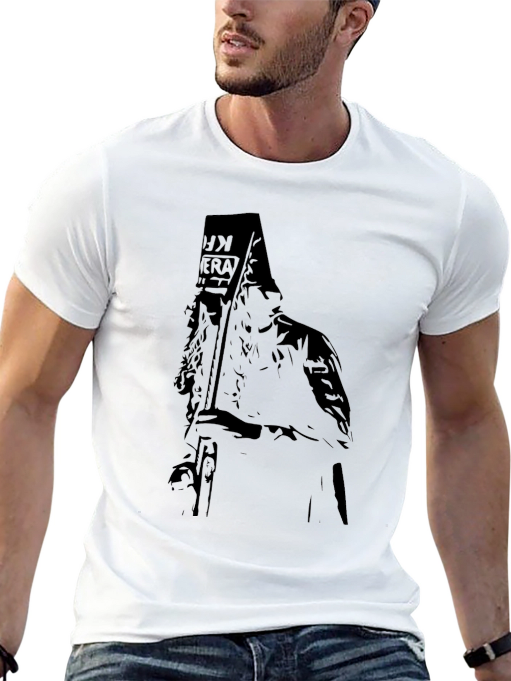 Statement Graphic Tee - Black