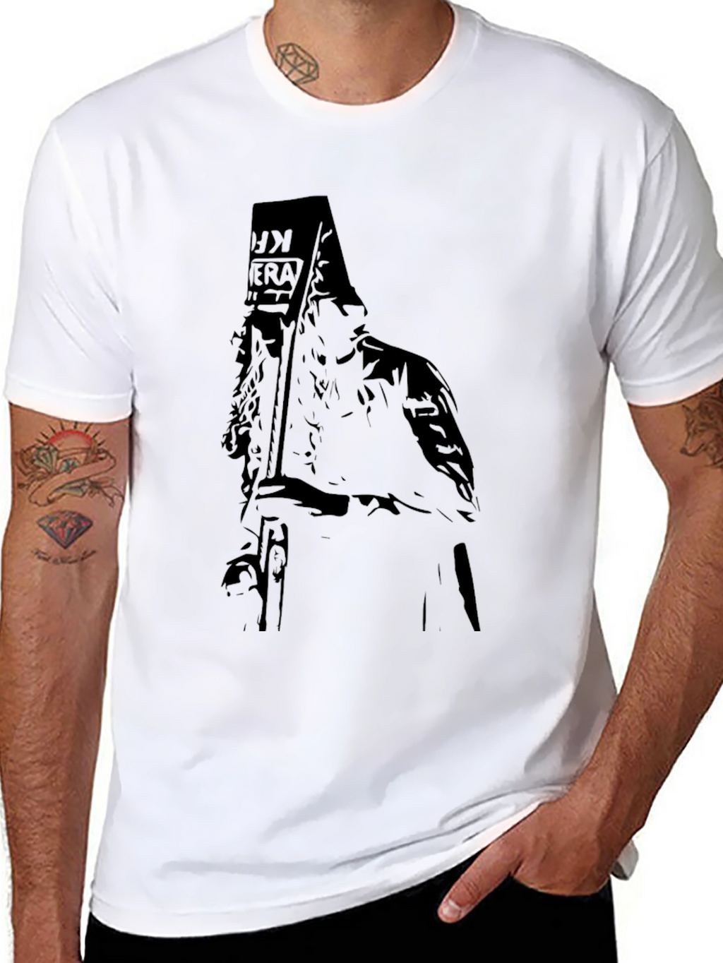 Statement Graphic Tee - Black