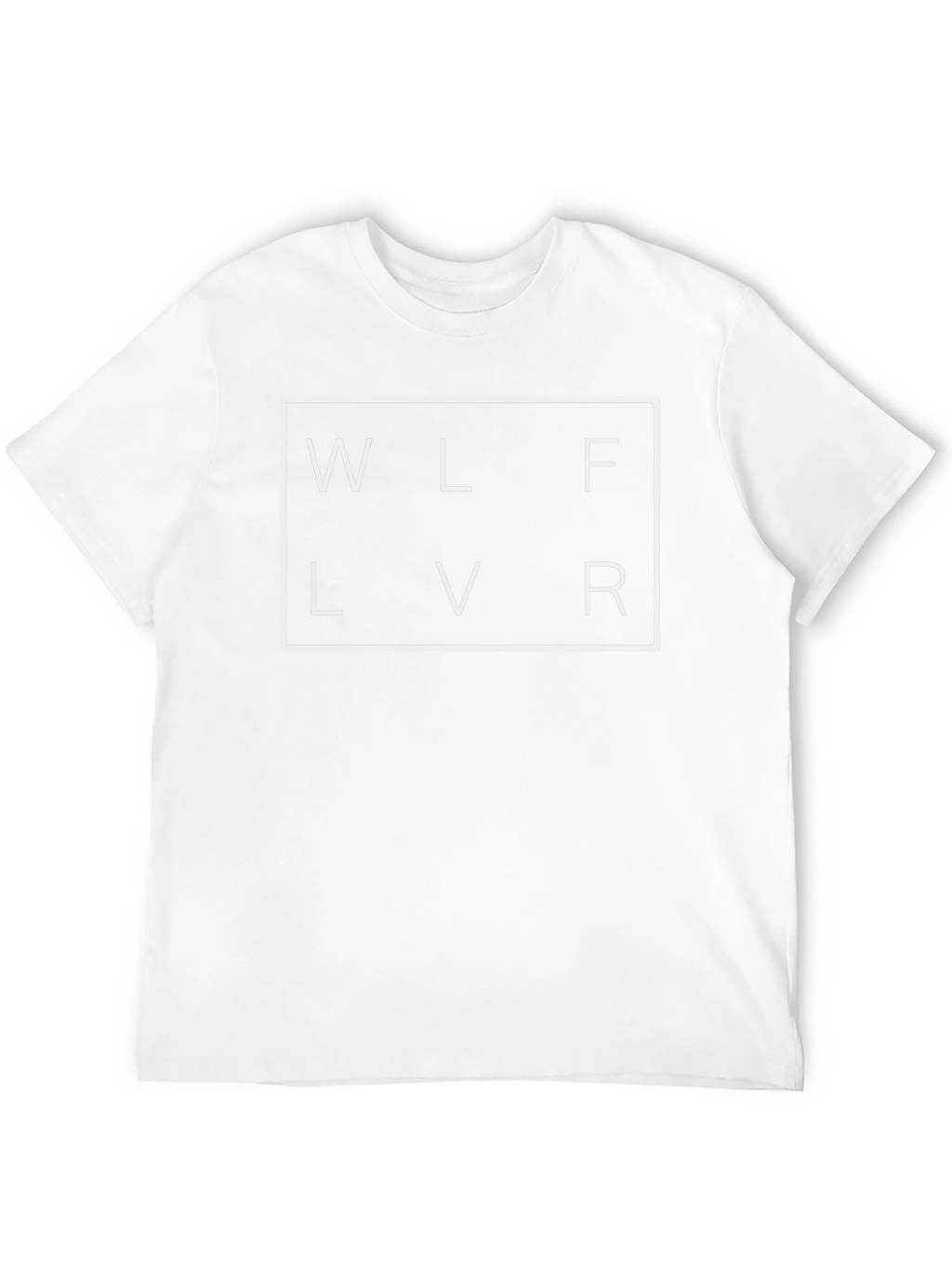 Black Graphic Tee: WLF LVR Design