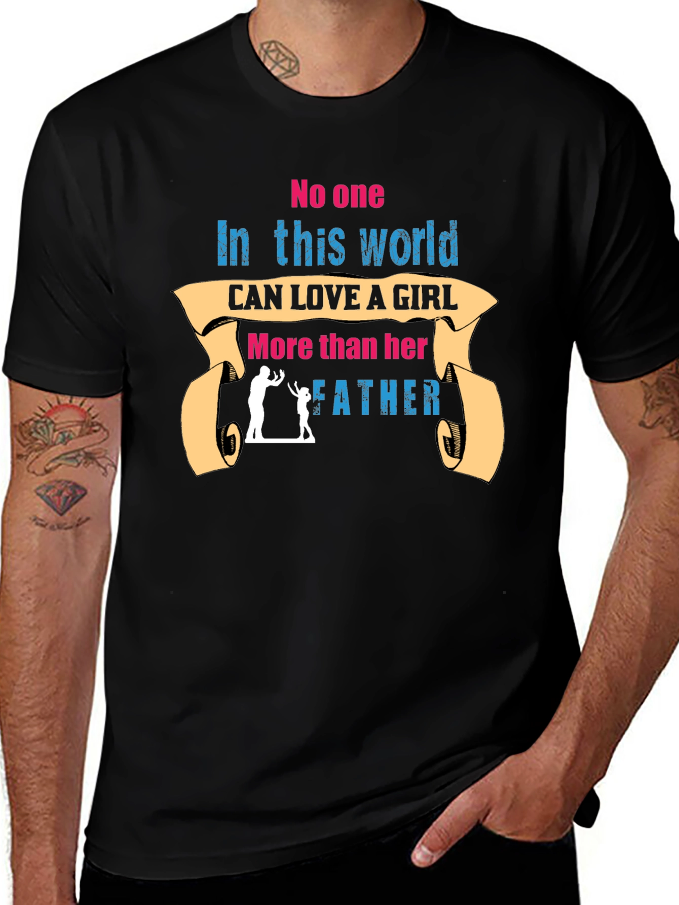 Father & Daughter Love T-Shirt - Perfect Dad Gift