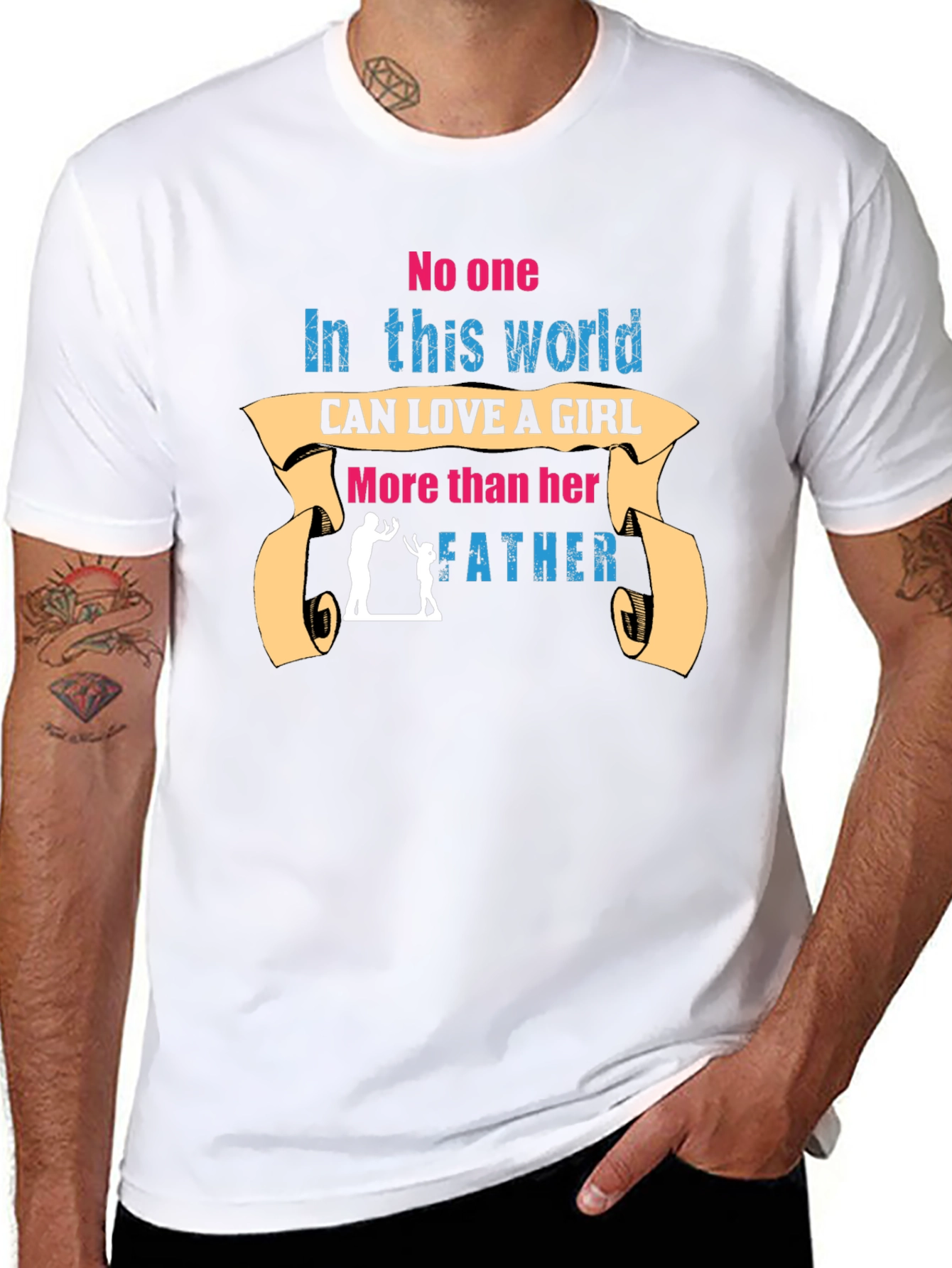 Father & Daughter Love T-Shirt - Perfect Dad Gift