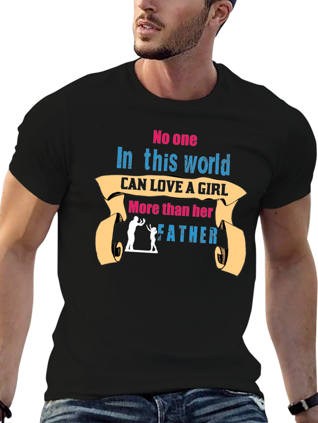 Father & Daughter Love T-Shirt - Perfect Dad Gift