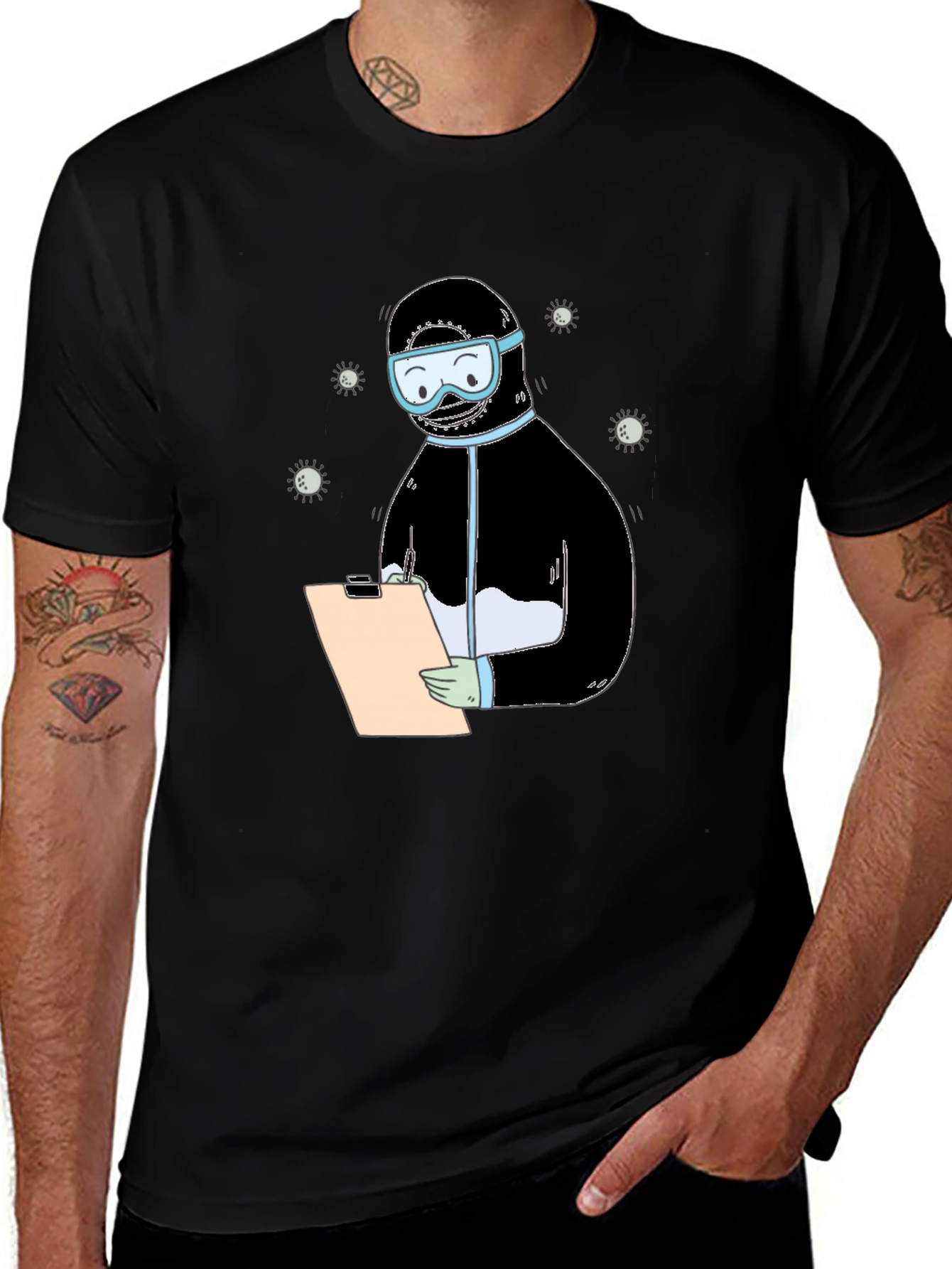Cartoon Hazmat T-Shirt