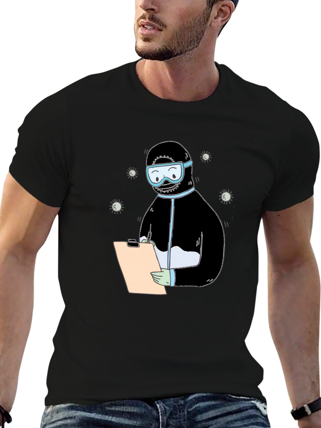 Cartoon Hazmat T-Shirt