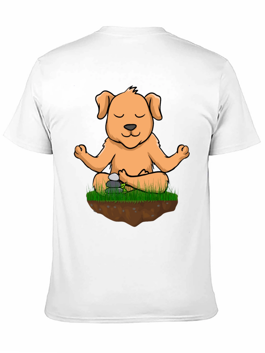 Meditating Dog T-Shirt - Zen Puppy Tee