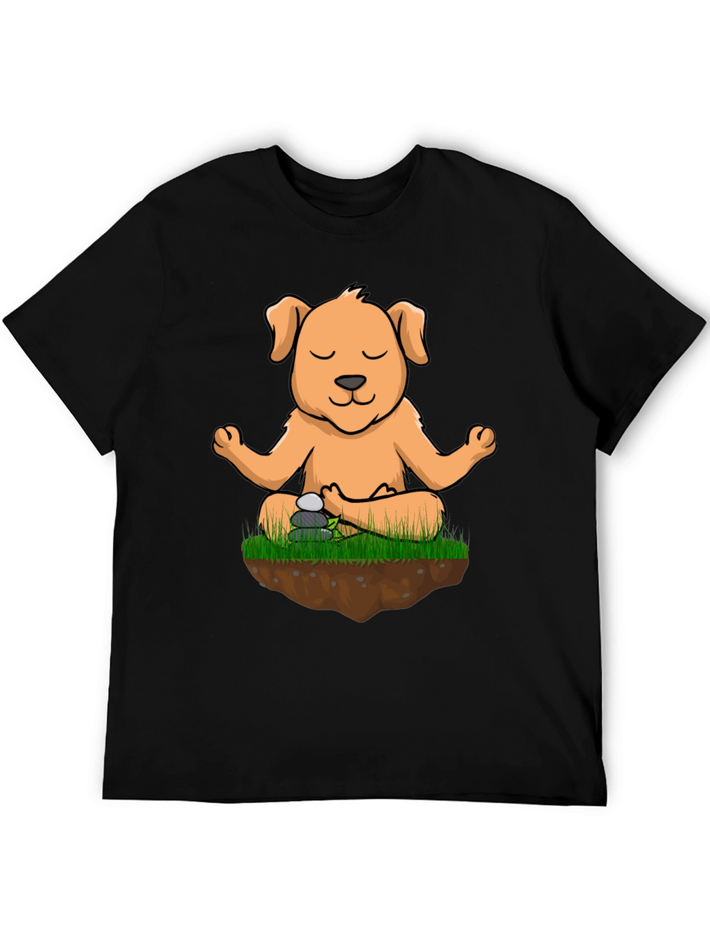 Meditating Dog T-Shirt - Zen Puppy Tee