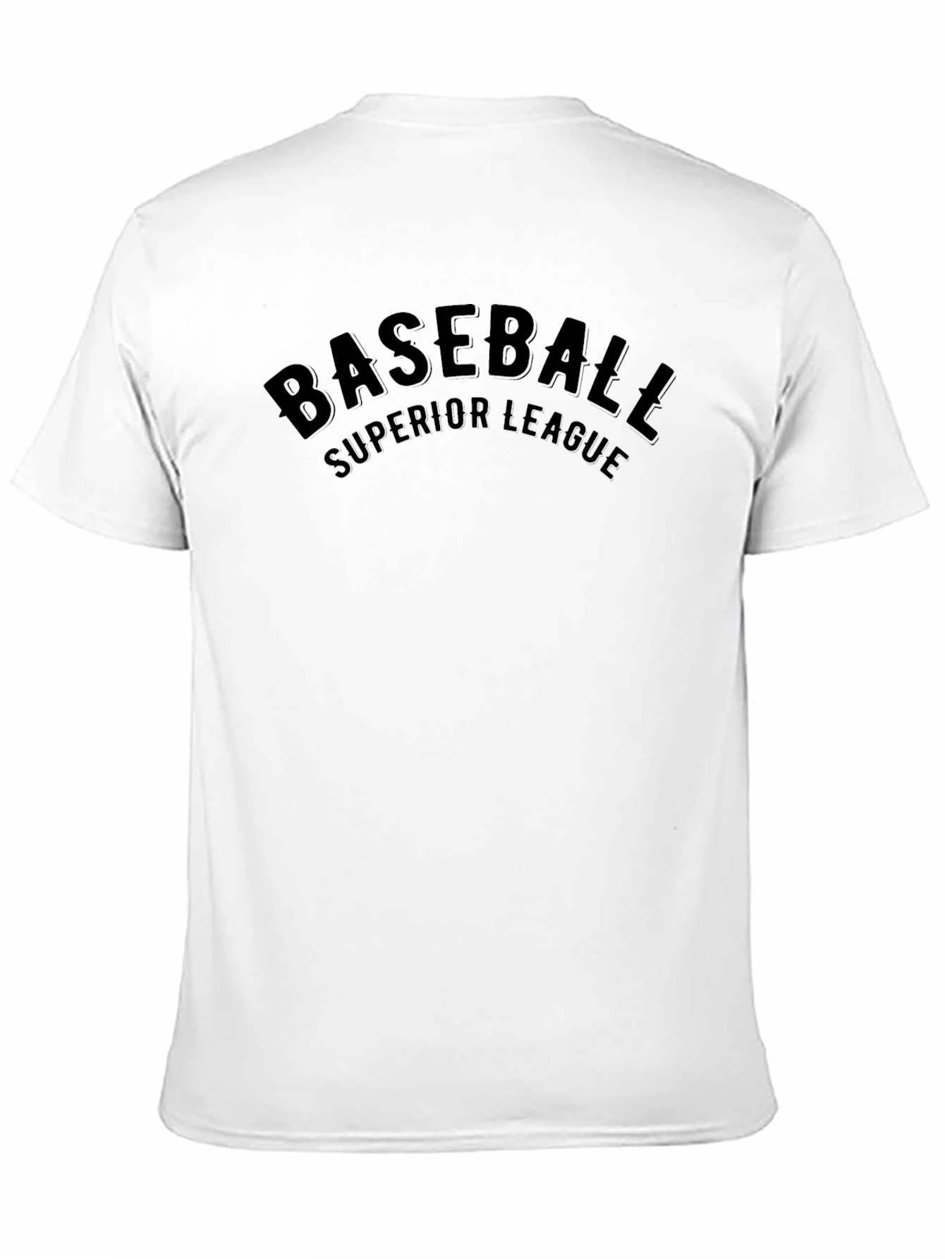 Baseball Superior League Black T-Shirt