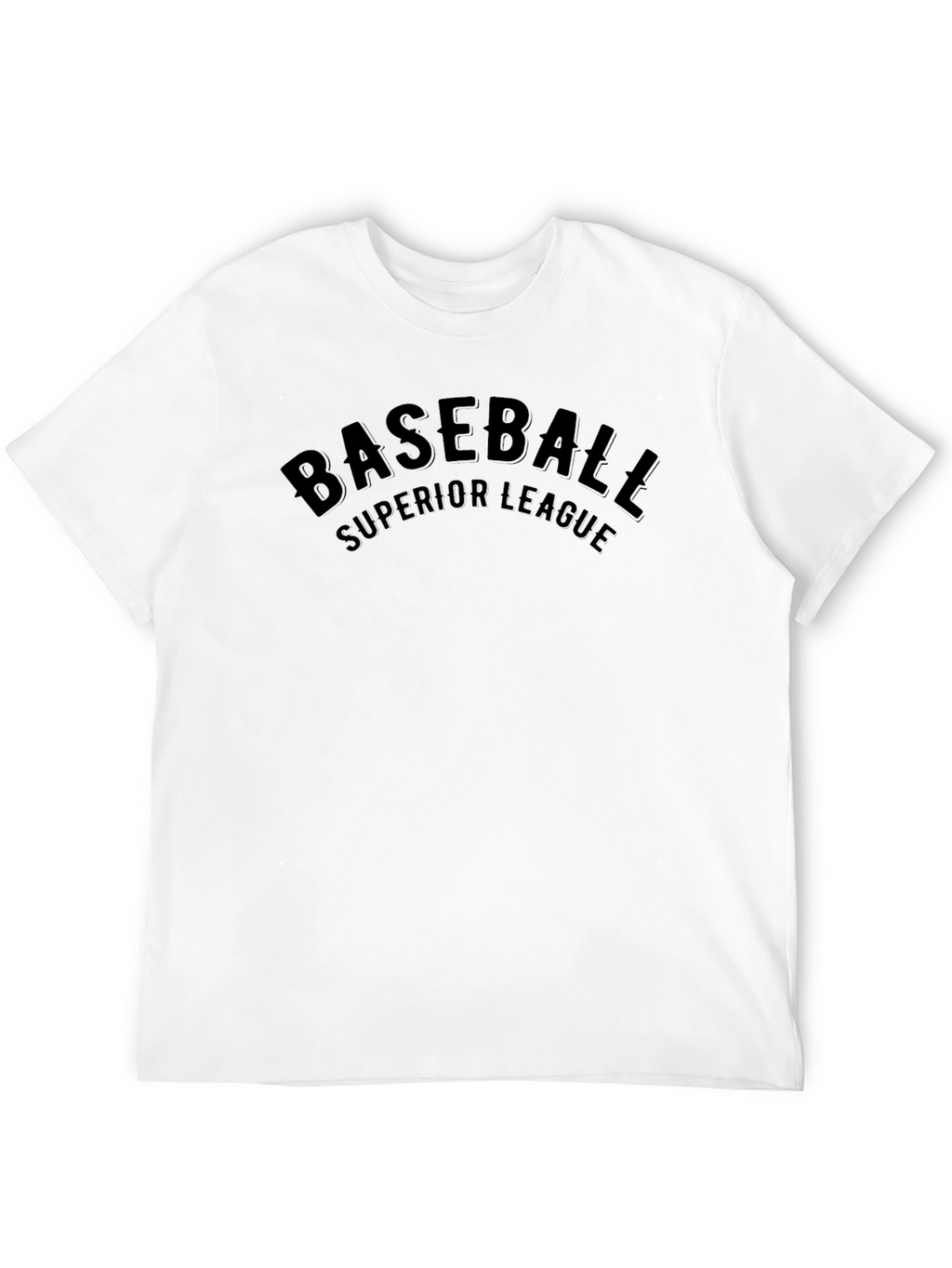 Baseball Superior League Black T-Shirt