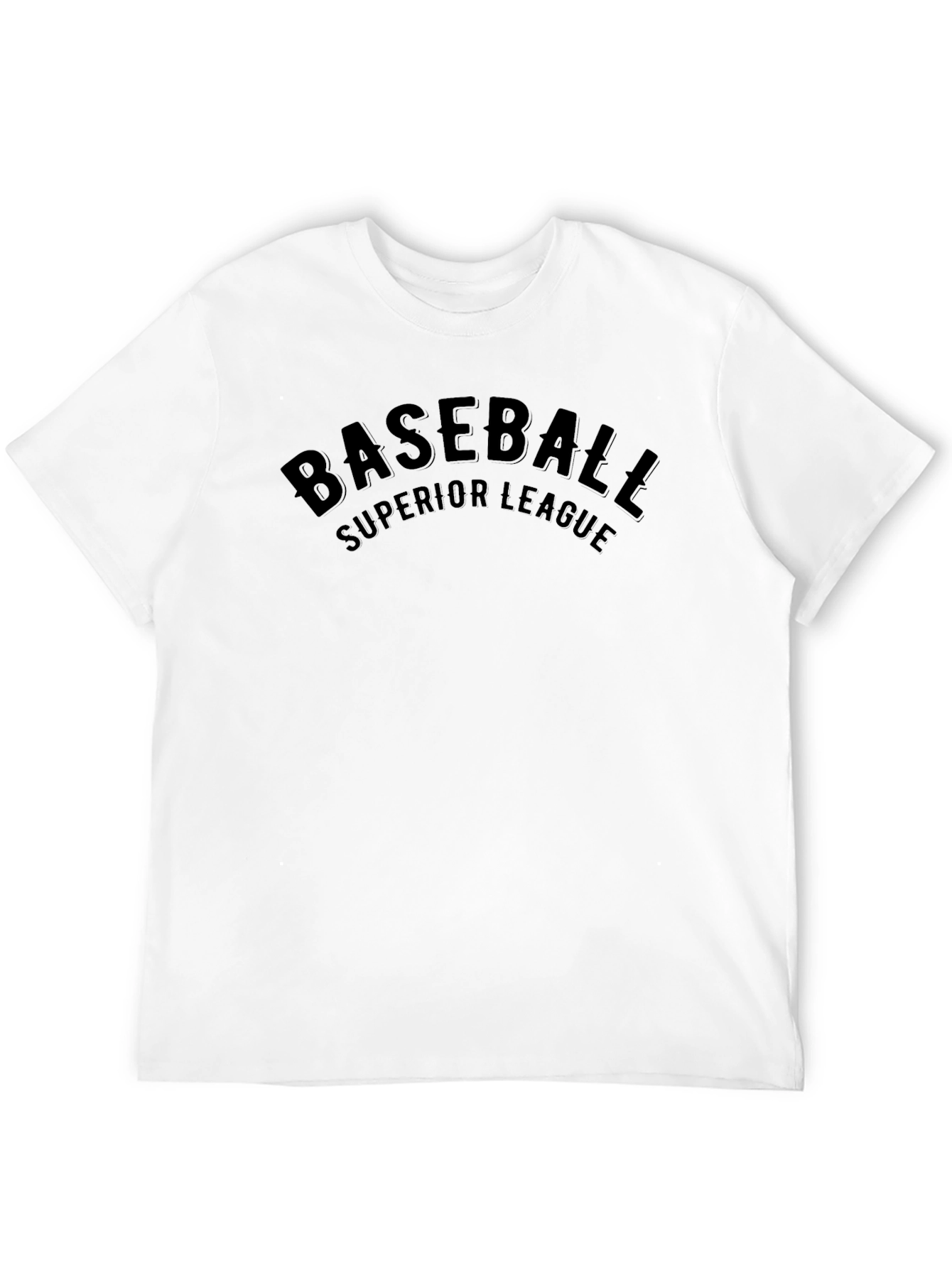 Baseball Superior League Black T-Shirt