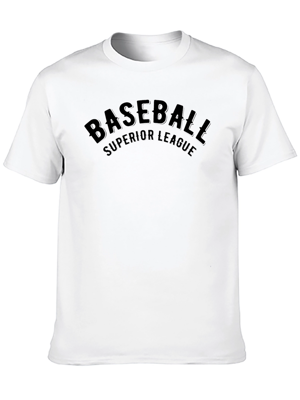 Baseball Superior League Black T-Shirt