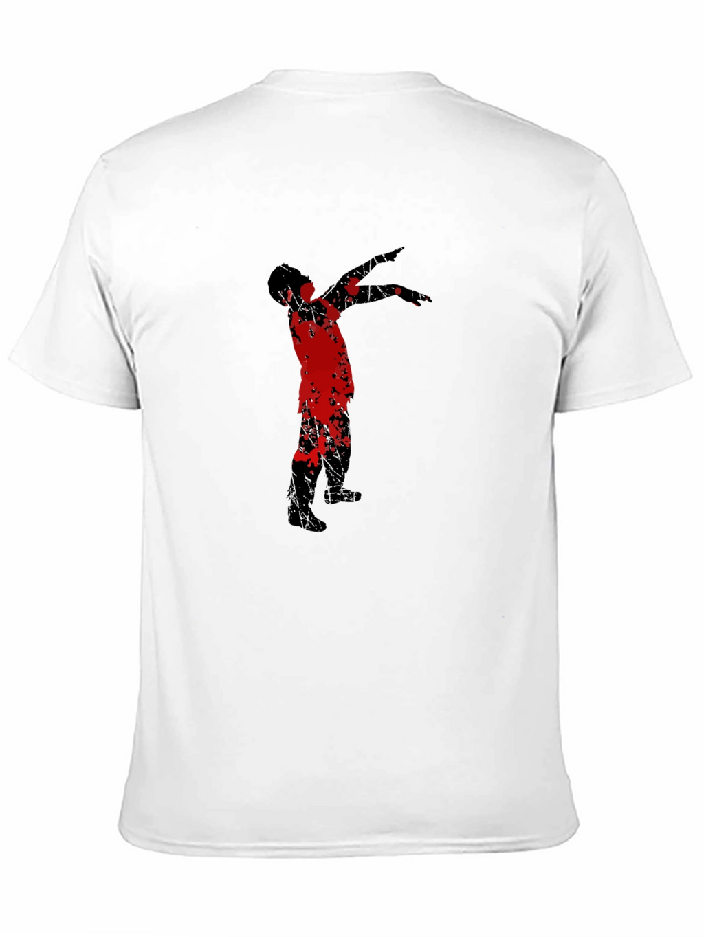 Dabbing Zombie Graphic Tee - Black
