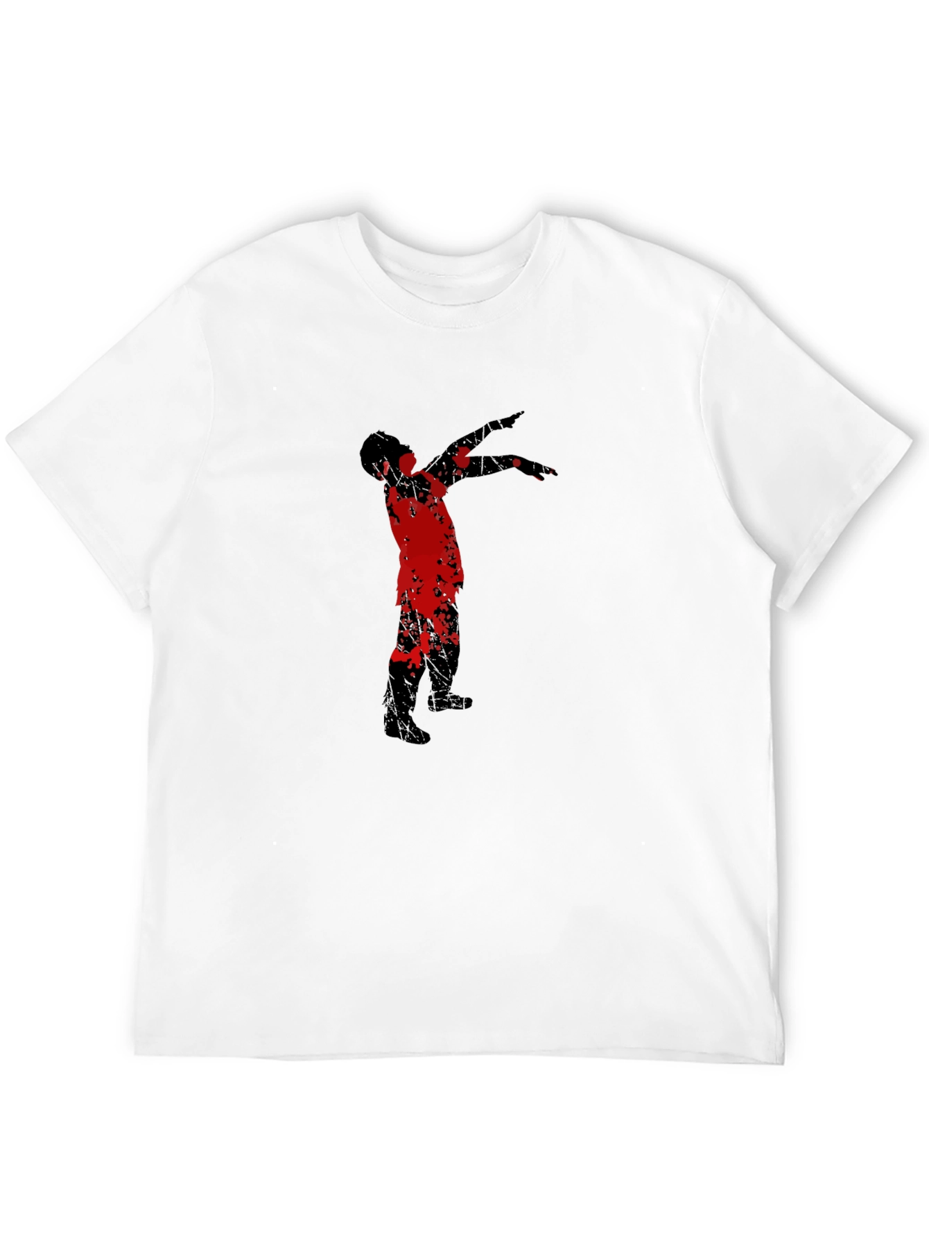 Dabbing Zombie Graphic Tee - Black