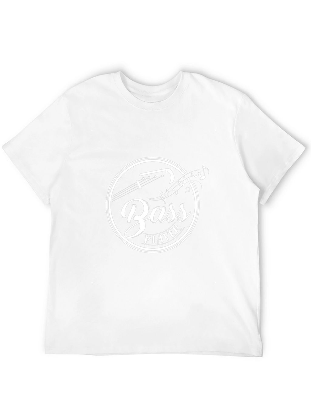 Bass Player T-Shirt - Black Graphic Tee