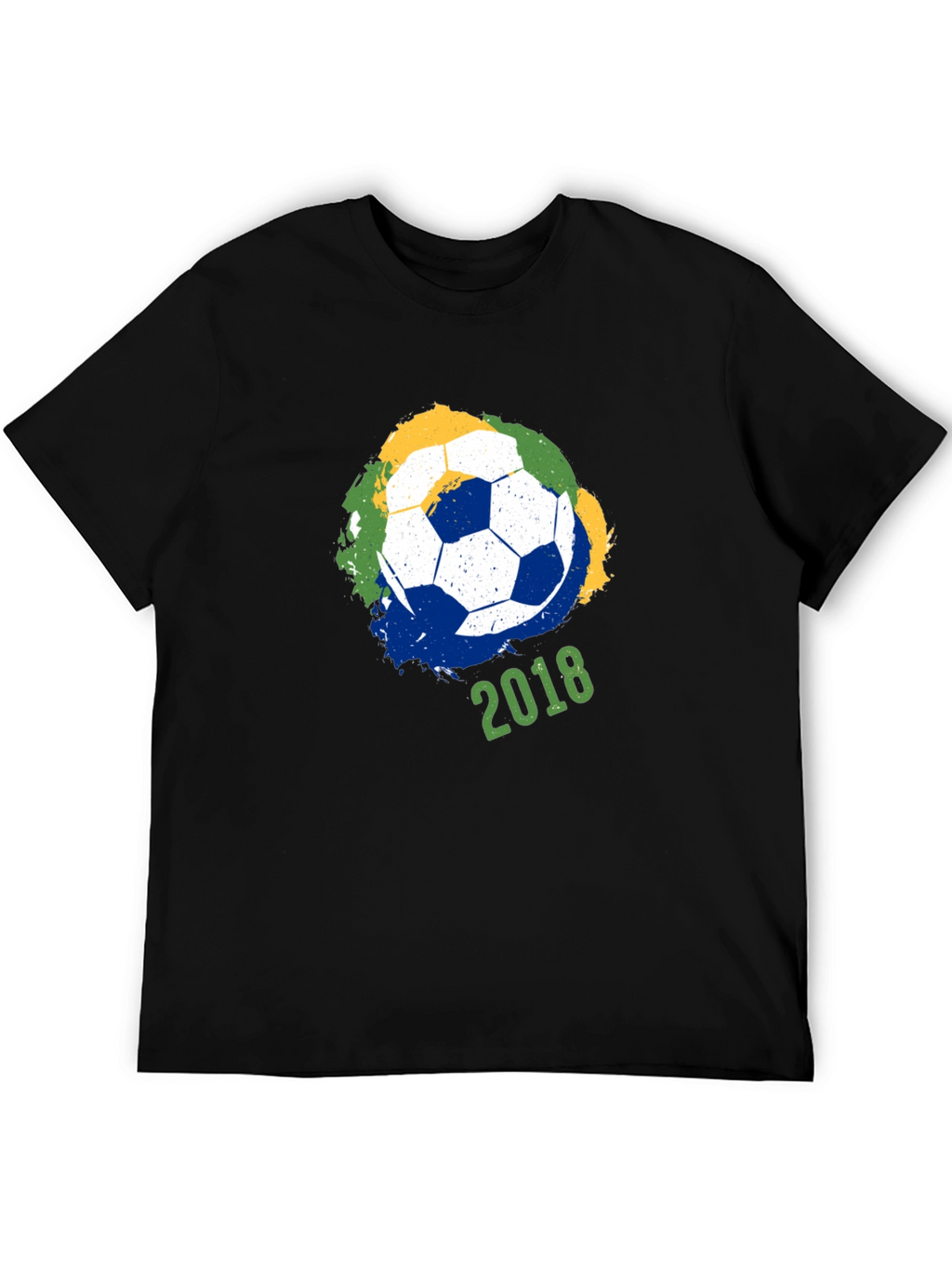 Soccer Ball 2018 Graphic Tee - Black