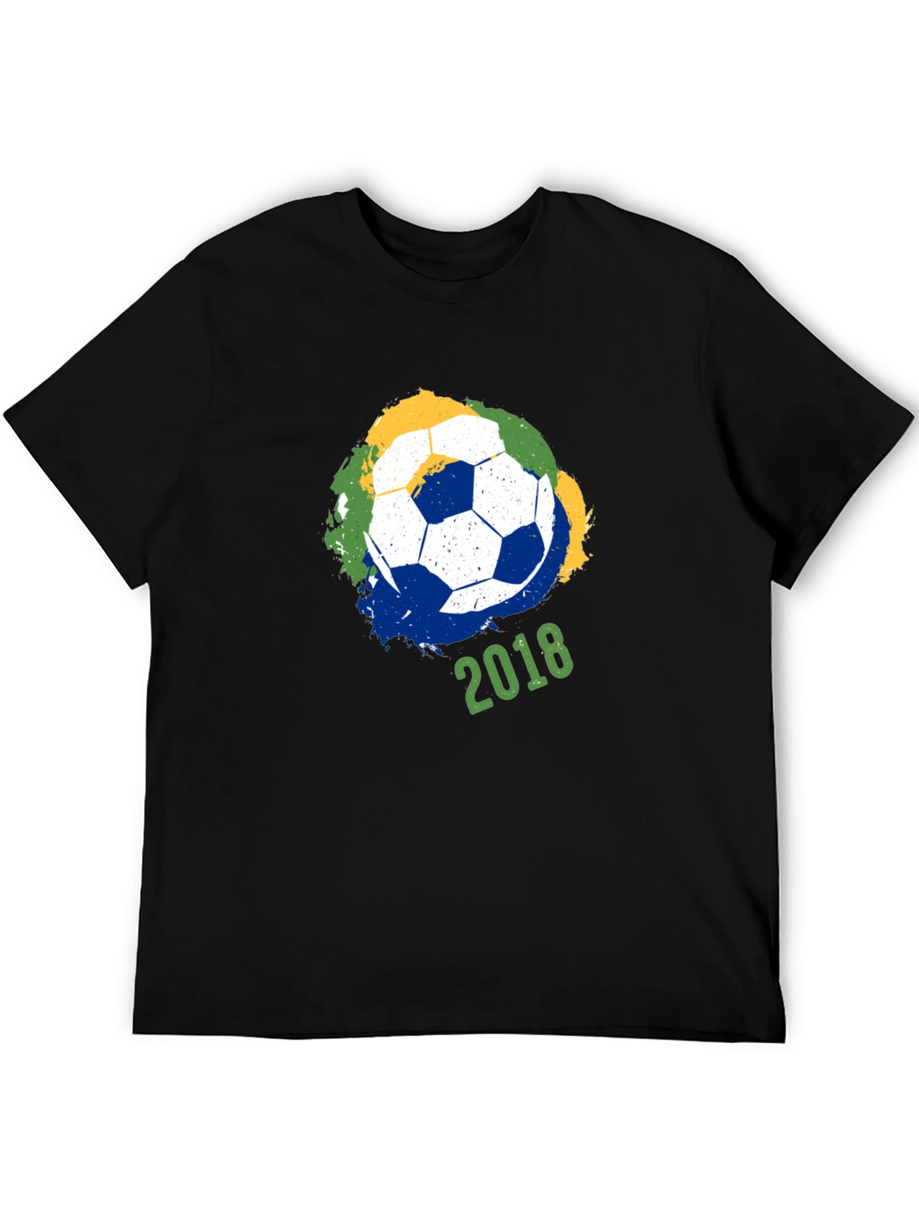Soccer Ball 2018 Graphic Tee - Black