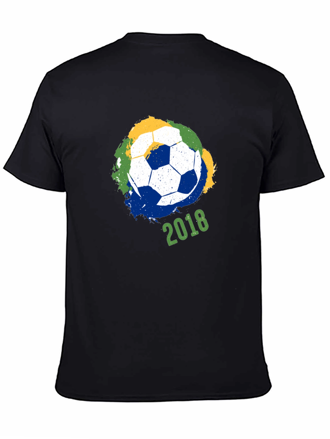 Soccer Ball 2018 Graphic Tee - Black