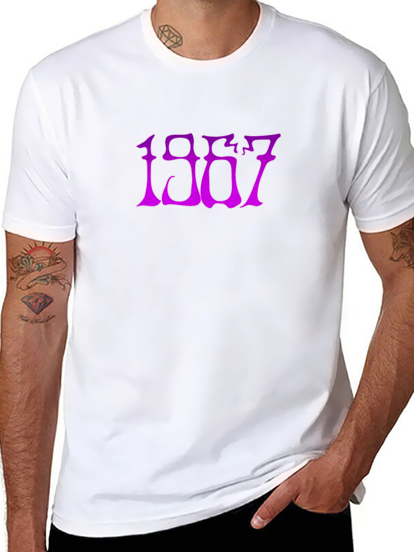 Vintage 1967 Graphic T-Shirt - Retro Style