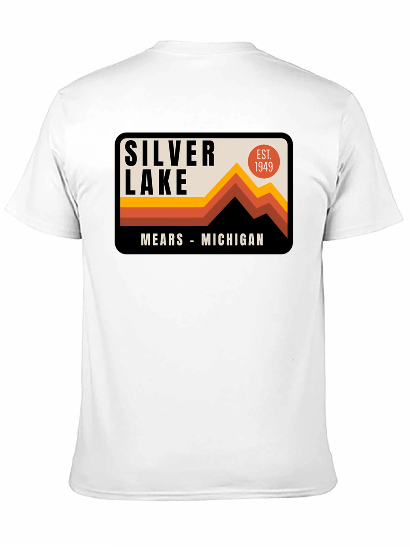 Silver Lake Michigan Retro T-Shirt
