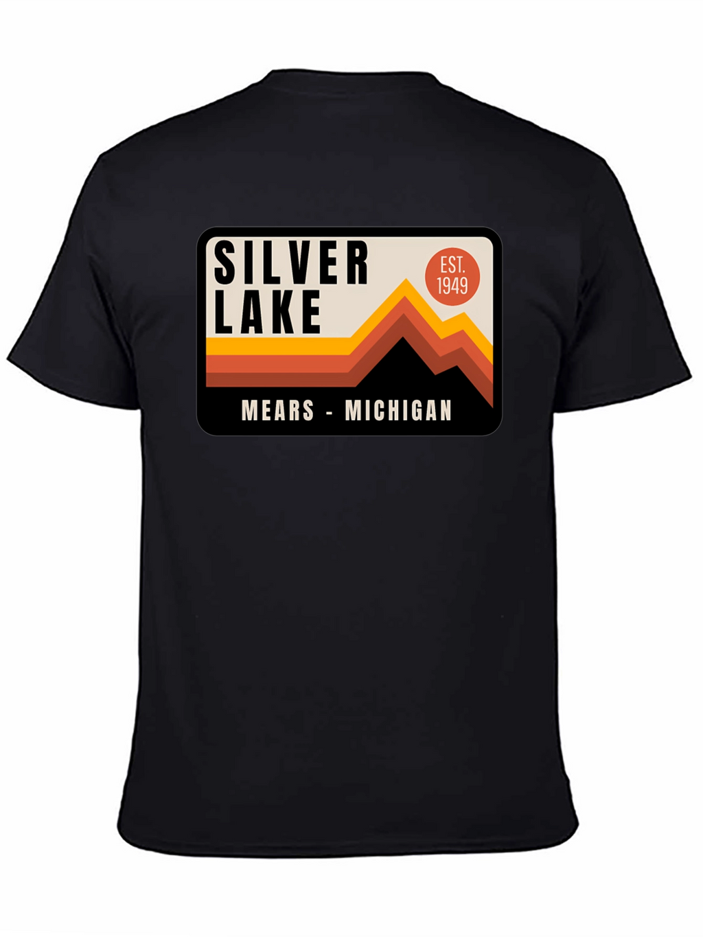 Silver Lake Michigan Retro T-Shirt