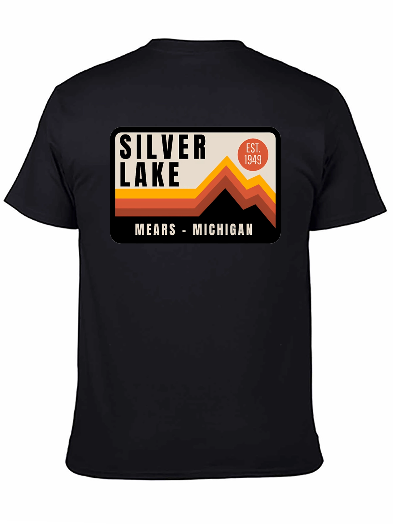 Silver Lake Michigan Retro T-Shirt