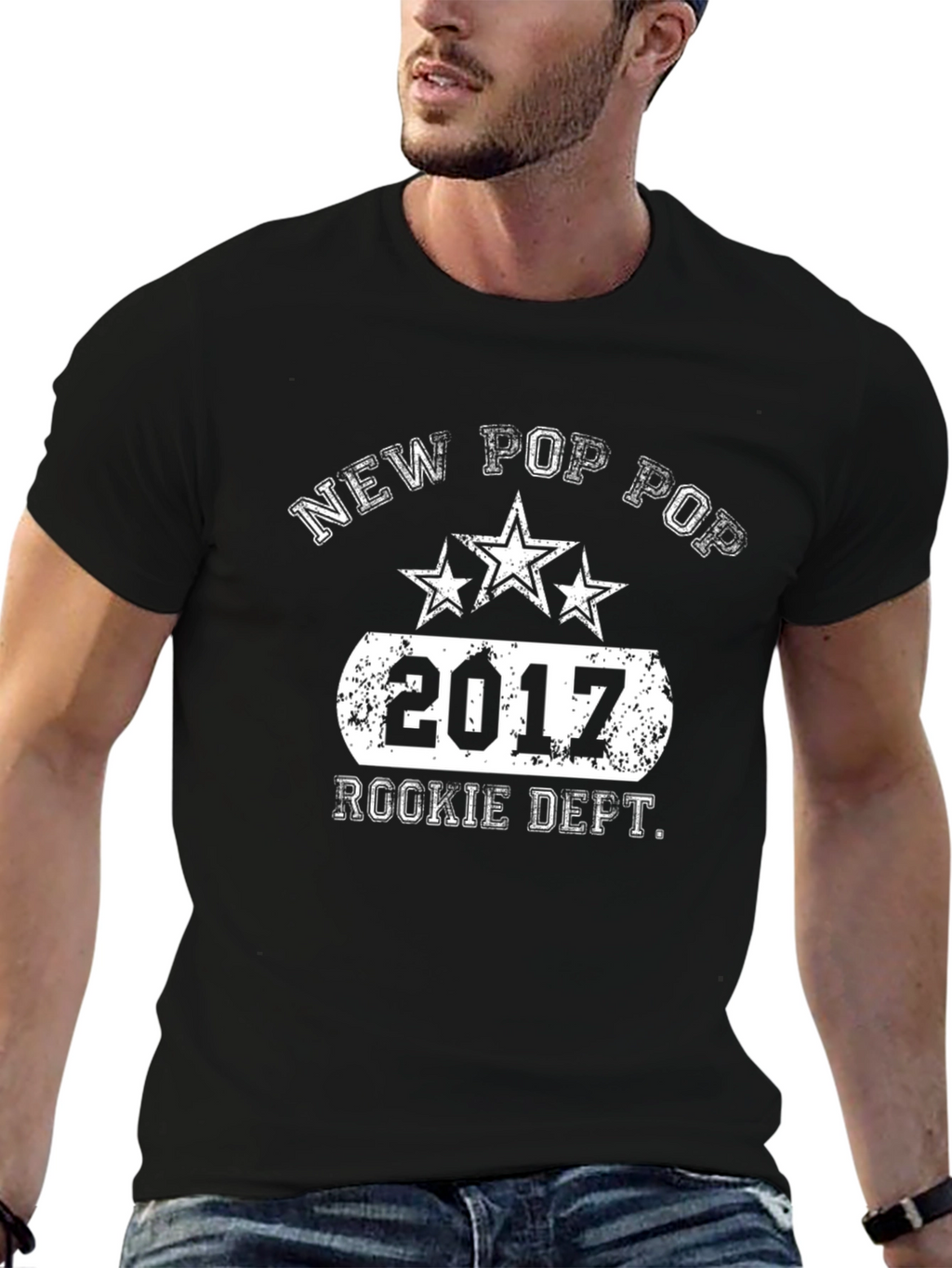 New Pop Pop 2017 Rookie Dept. Black T-Shirt