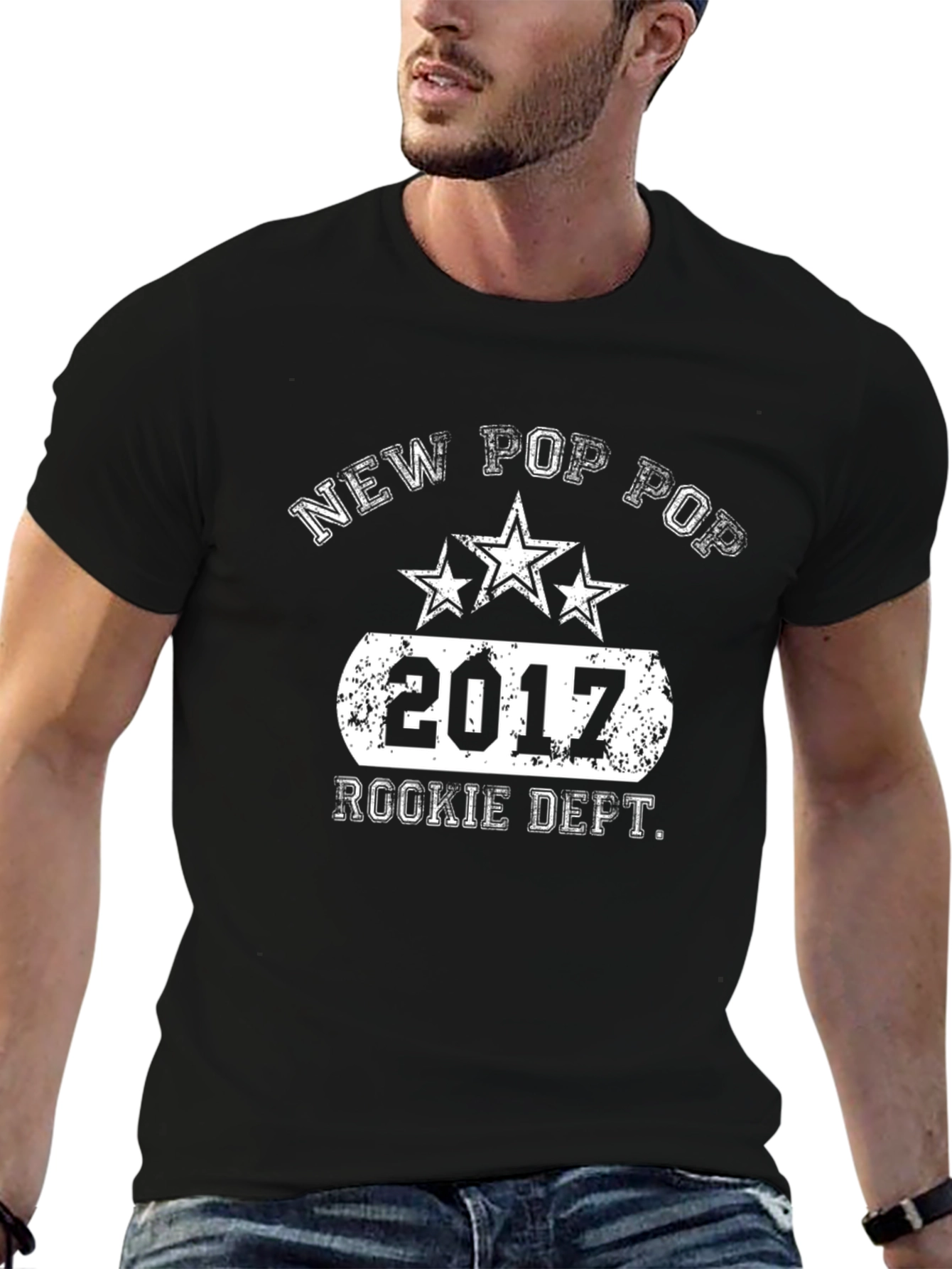 New Pop Pop 2017 Rookie Dept. Black T-Shirt