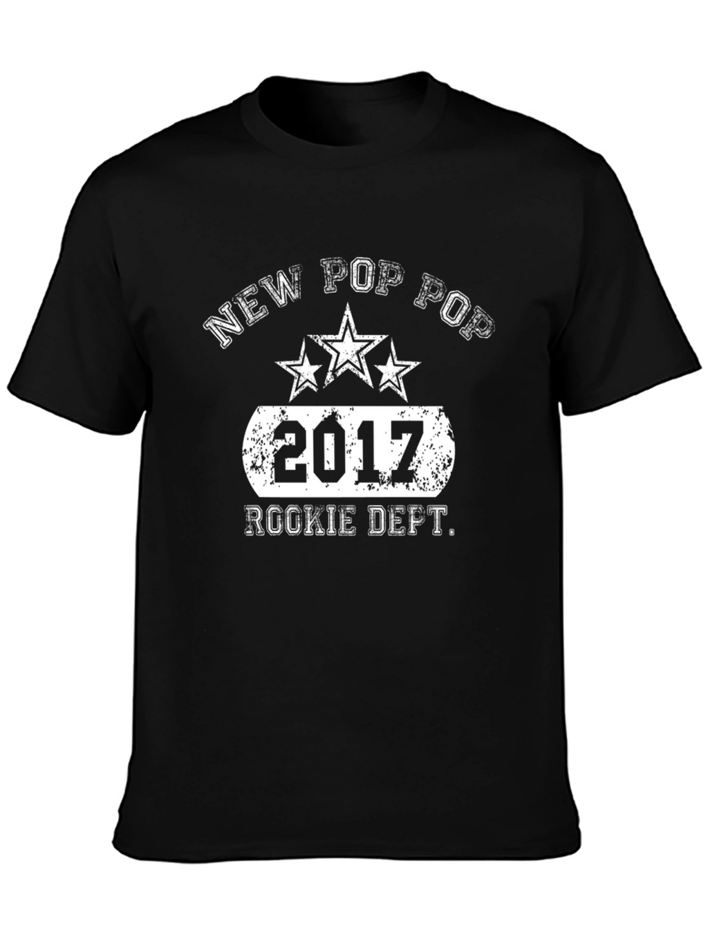 New Pop Pop 2017 Rookie Dept. Black T-Shirt