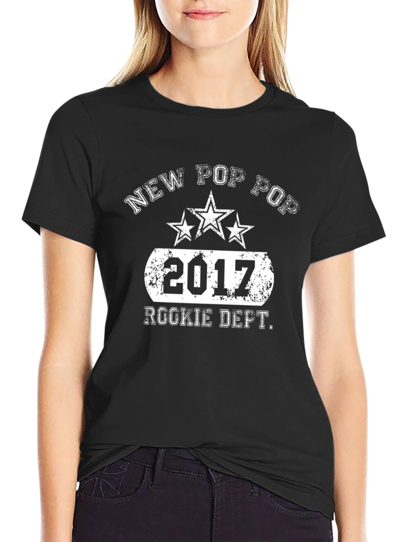 New Pop Pop 2017 Rookie Dept. Black T-Shirt