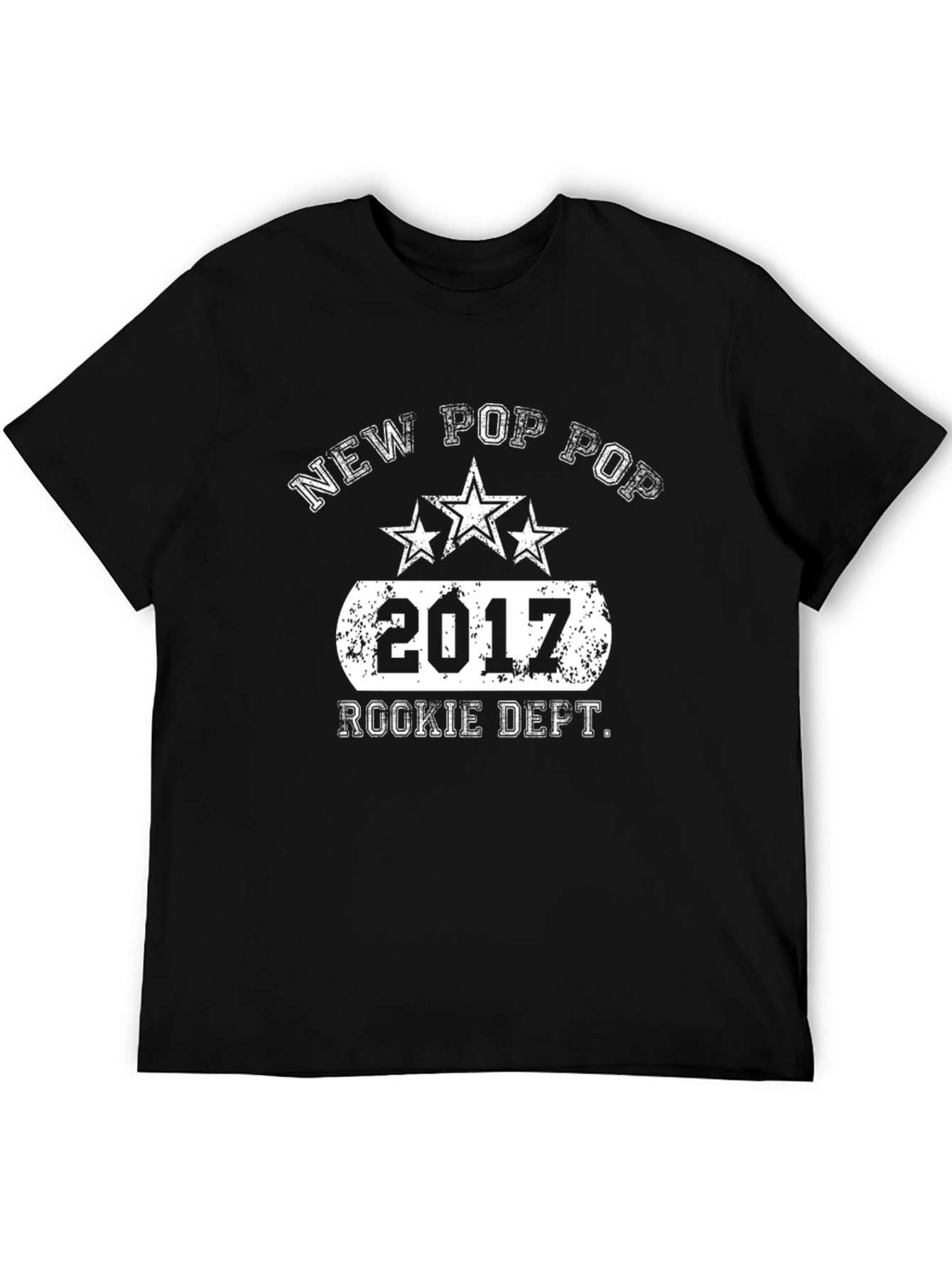 New Pop Pop 2017 Rookie Dept. Black T-Shirt