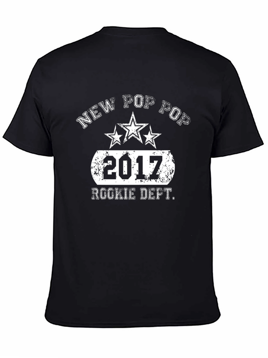 New Pop Pop 2017 Rookie Dept. Black T-Shirt