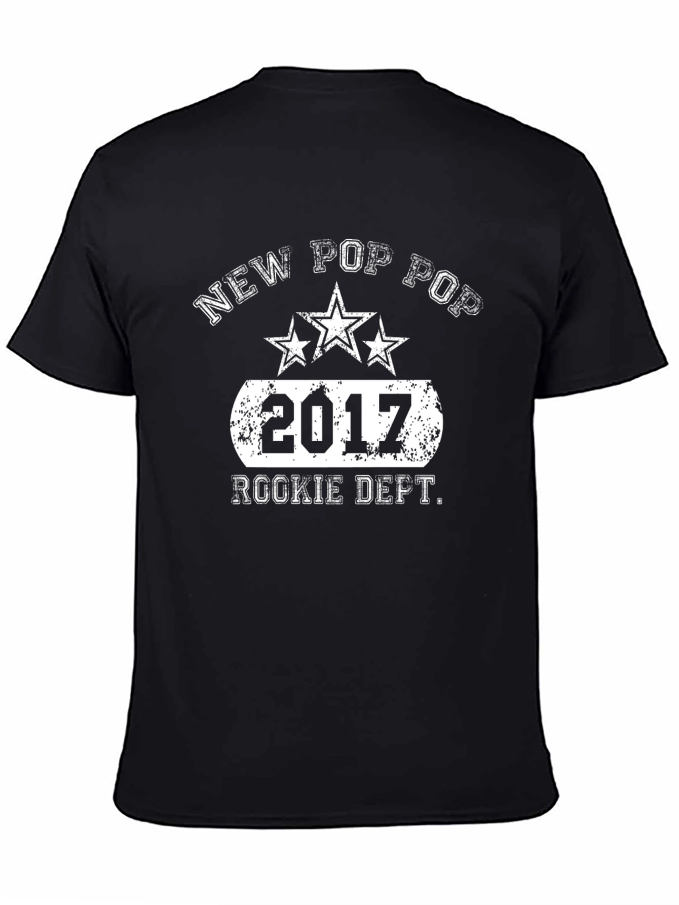 New Pop Pop 2017 Rookie Dept. Black T-Shirt