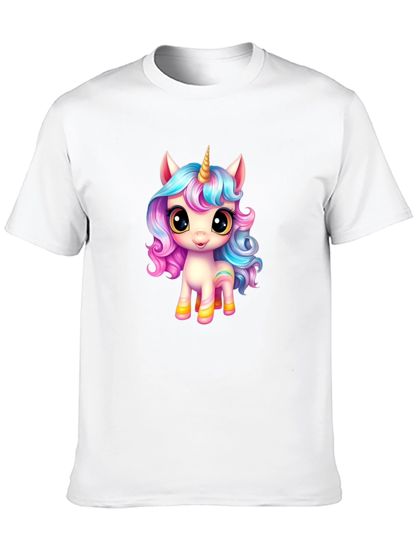 Unicorn Graphic Tee - Mens Black T-Shirt