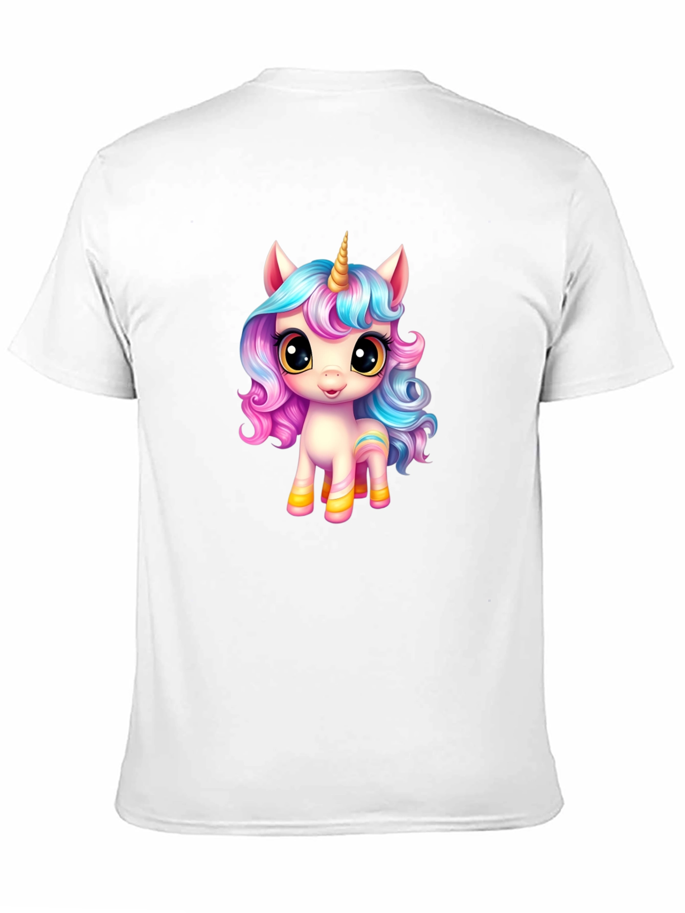 Unicorn Graphic Tee - Mens Black T-Shirt