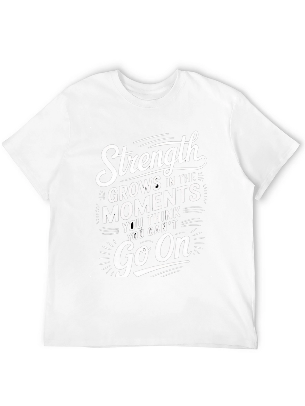 Strength Motivational Graphic Tee