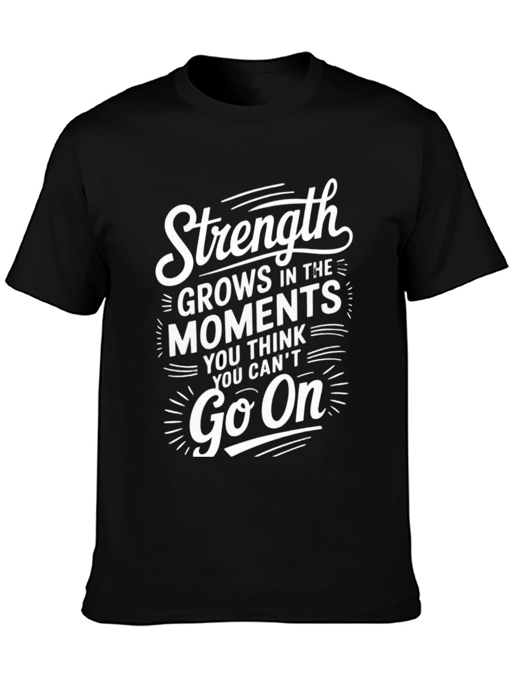 Strength Motivational Graphic Tee