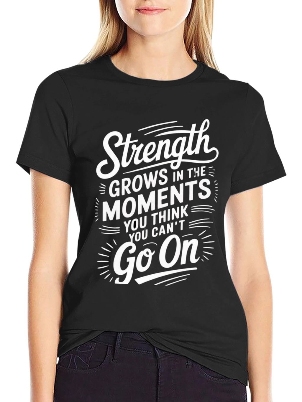Strength Motivational Graphic Tee