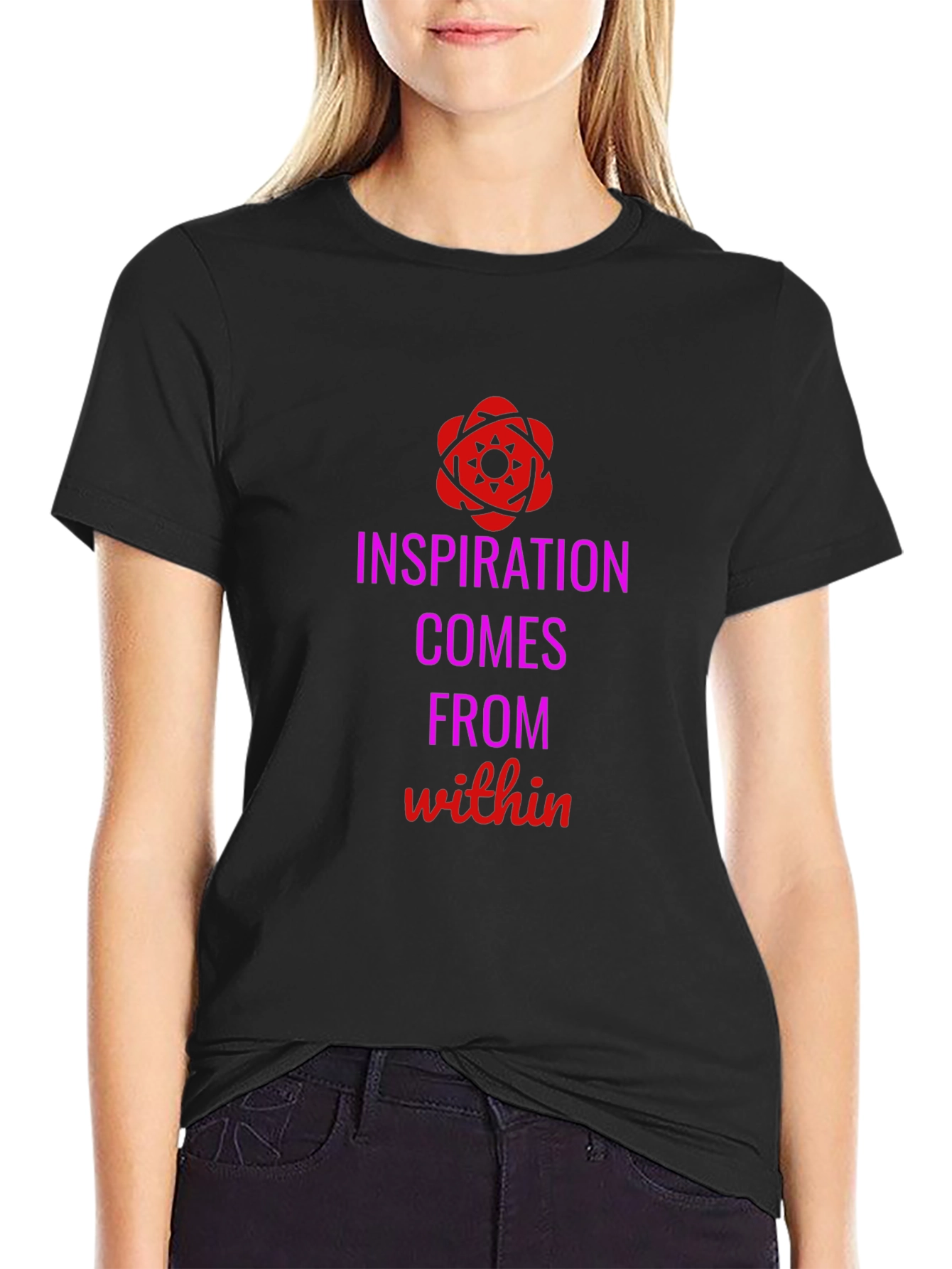 Inspiration Within Graphic Tee - Motivational T-Shirt